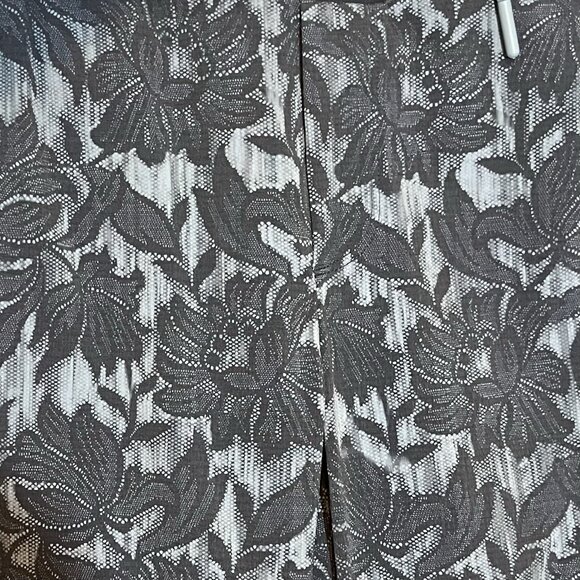 Athleta Women Jogger Trekke North Size 8 Blue Floral Drawstring Mid-Rise Stretch - Picture 14 of 14